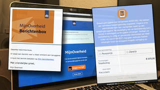 Weer valse mails namens de 'MijnOverheid Berichtenbox' over belastingteruggave in omloop