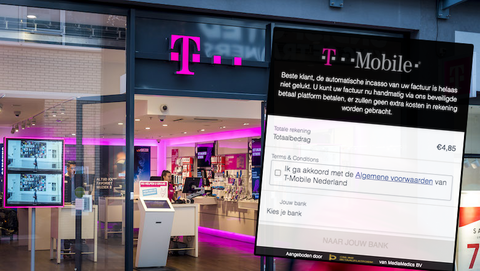 Klant van T-Mobile? Let dan goed op: oplichters willen je rekening plunderen