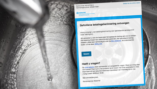 Oplichters sturen spookfacturen namens Waternet: 'Betaal het openstaande bedrag direct!'