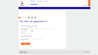 Nagemaakte inlogomgeving van de Rabobank