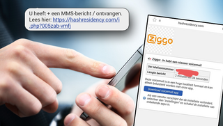 Valse voicemail-app van 'Ziggo' bevat schadelijke Android-malware 'FluBot'