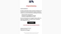 Phishingmail namens ICS 1/2
