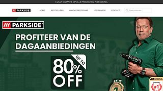 Valse webshop ‘newparkside.com’ verkoopt gereedschap van Lidl met kortingen tot 80 procent