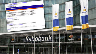 Valse e-mail 'Rabobank' over nieuwe pas in omloop