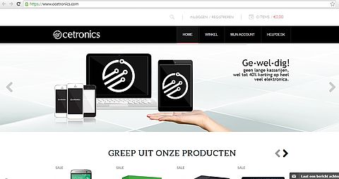 'Ocetronics.com maakt misbruik keurmerken'