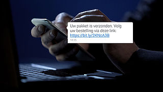 Sms van +316 1106 0828 over PostNL-bezorging is phishing