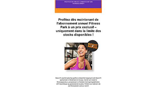 Valse mail namens Basic-Fit 2/3
