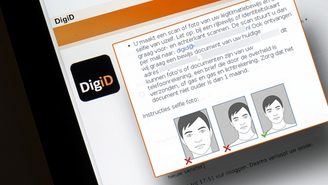 Fraudehelpdesk waarschuwt voor identiteitsfraude en oplichting namens 'DigiD': 'Kopie van uw legitimatiebewijs is ongeldig'
