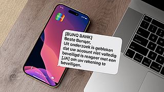 Wees alert voor nieuwe phishingtruc in malafide bunq-sms