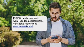 Frauduleuze Odido-sms: ‘Jouw abonnement wordt vandaag geblokkeerd’