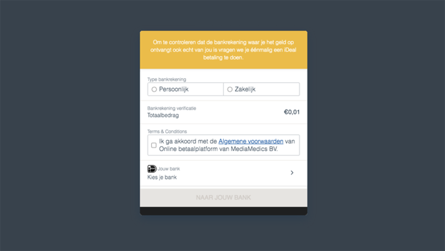 Valse website van 'Marktplaats'