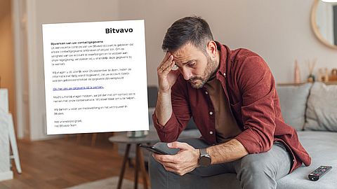 Misleidende mail namens Bitvavo over gegevens bijwerken vóór 25 september