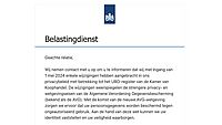 Phishingmail Belastingdienst 1/4
