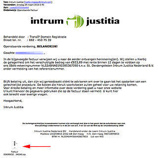 Valse E-mail Uit Naam Van Intrum Justitia - Opgelicht?! - AVROTROS