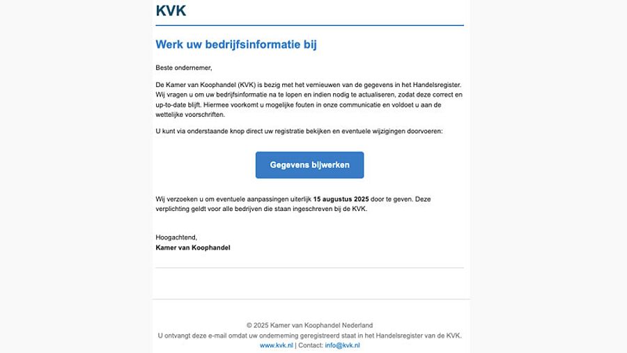 KVK-phishingmail 1/2