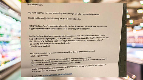 'Nep-inzamelingsactie' voor voedselbank in Gouda blijkt tóch te kloppen