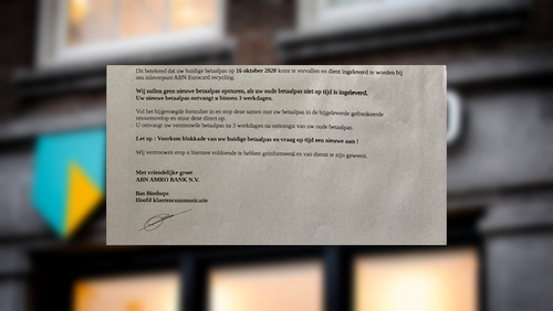 Nepbrief van ABN AMRO