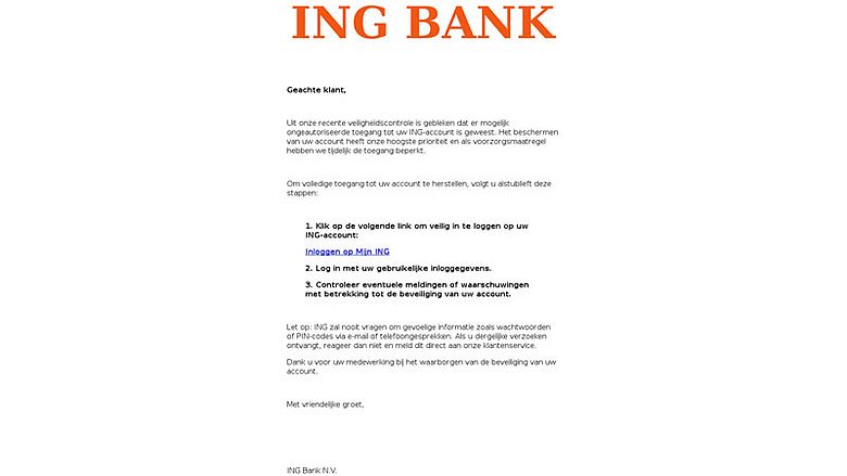 ING phishingbericht | Bron: Fraudehelpdesk