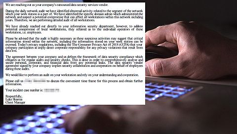 'Je netwerk is geïnfecteerd': phishingmails uit naam van securitybedrijven in omloop