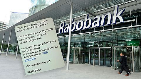 Criminelen misbruiken naam van Rabobank en Fraudehelpdesk in phishing-sms