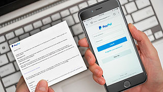 Klik niet op link in valse e-mail 'PayPal'