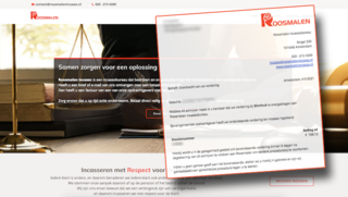 Oplichters van Roosmalen Incassobureau sturen dwingende vorderingen per mail