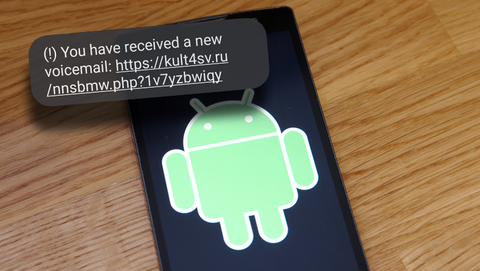 Gebruikers van Android-telefoons wéér doelwit van schadelijke FluBot-malware, nu via sms'jes over voicemailberichten