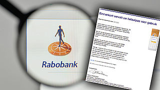 E-mail 'Rabobank' over nieuwe betaalpas is vals