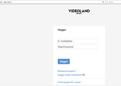 Zogenaamde Videoland probeert je gegevens te ontfutselen