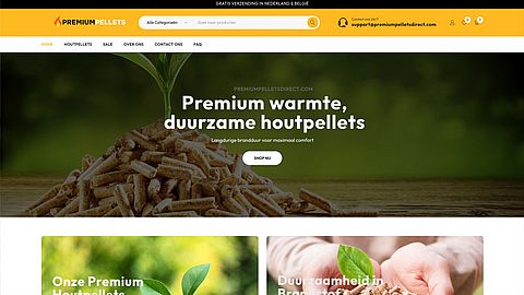 Koop geen duurzame houtpellets voor je houtkachel bij ‘premiumpelletsdirect.com’