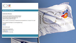 E-mail 'ICS' over update rekening is phishing