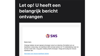 Valse mail SNS Bank