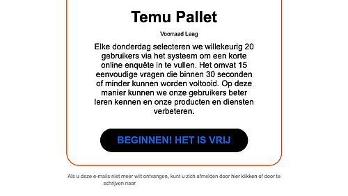 Valse mail Temu 2/3