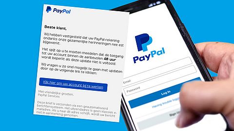 PayPal-gebruikers pas op voor deze nepmail: ‘Update binnen 48 uur jouw account’