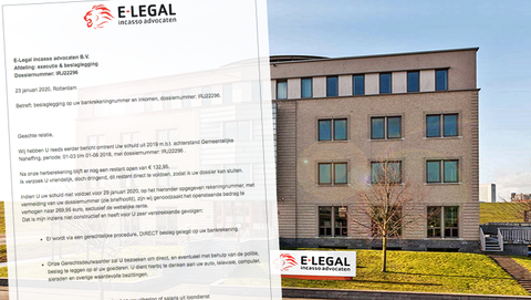 Overtuigende nepmail over beslaglegging van e-Legal Incasso Advocaten is vals