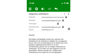 Valse mail ICS