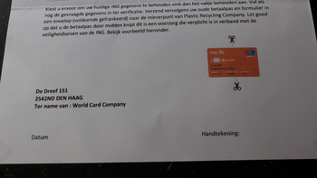 Valse brief van 'ING', deel 4/4