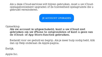 Valse mail Apple | Bron: FraudeHelpdesk
