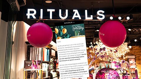 Rituals Phishingmail in omloop: ‘Jij krijgt een verjaardagscadeau!’