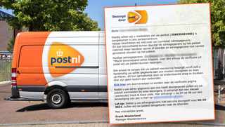 Phishingmail van 'PostNL' bevat jouw volledige naam- en adresgegevens
