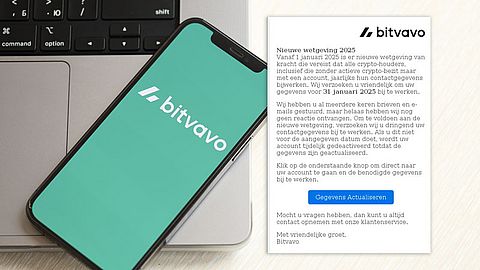 Bitvavo-gebruikers opgelet: ‘Werk jouw gegevens bij voor 31 januari 2025’
