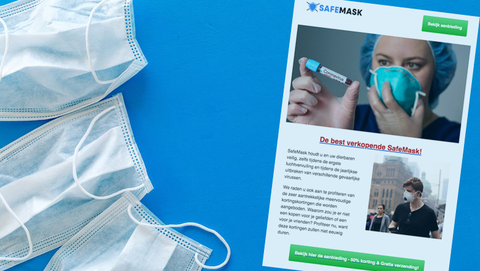 Kijk uit voor misleidende mail over SafeMask tegen coronavirus