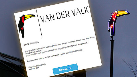 Gewonnen reisje 'Van der Valk' blijkt valse winactie