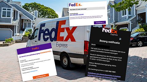 Wees alert op FedEx-mails over niet bestaande pakketbezorgingen