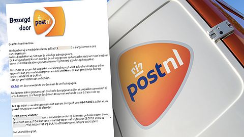 Nepmail 'PostNL': pas op voor nieuw bericht van oplichters over onjuiste adresgegevens