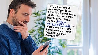 ICS-klanten opgelet: frauduleuze sms over geblokkeerde betaalkaart