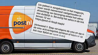 Klik niet op de link in dit frauduleuze PostNL-bericht over een onduidelijk adres