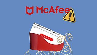 McAfee-bericht over kerstkorting is nep, laat je niet inpakken