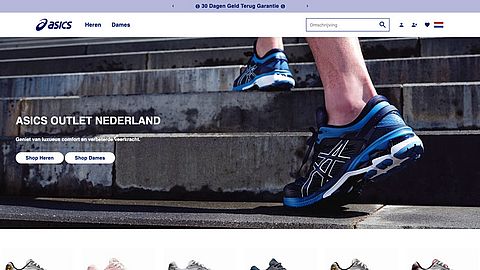 Deze webshops doen zich voor als de legitieme schoenenwebsites Asics en Sebago