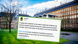 RIVM waarschuwt: 'Brief over verplichte vaccinatie op scholen zonder toestemming van ouders is vals'